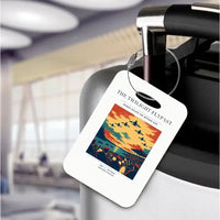 Thumbnail for VINTAGE G4260 - The Twilight Flypast - Acrylic Luggage Tags design on white