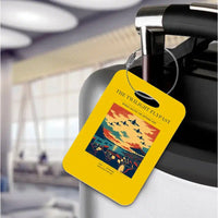 Thumbnail for VINTAGE G4260 - The Twilight Flypast - Acrylic Luggage Tags design on yellow