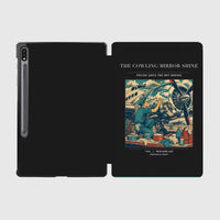 Thumbnail for VINTAGE G4262 - The Cowling Mirror Shine - Designed iPad & Samsung Tablet Cases design on black samsung