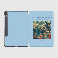 Thumbnail for VINTAGE G4262 - The Cowling Mirror Shine - Designed iPad & Samsung Tablet Cases design on lightblue samsung