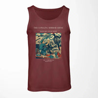 Thumbnail for VINTAGE G4262 - The Cowling Mirror Shine - Designed Tank Tops design on darkred