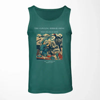 Thumbnail for VINTAGE G4262 - The Cowling Mirror Shine - Designed Tank Tops design on green