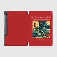 Thumbnail for VINTAGE G4266 - The Morning Oil Drip - Designed iPad & Samsung Tablet Cases design on red samsung