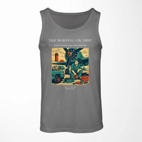 Thumbnail for VINTAGE G4266 - The Morning Oil Drip - Designed Tank Tops design on gray