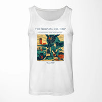 Thumbnail for VINTAGE G4266 - The Morning Oil Drip - Designed Tank Tops design on white
