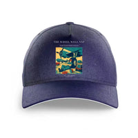 Thumbnail for VINTAGE G4267 - The Wheel Well Nap - Printed Hat design on darkblue