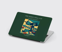 Thumbnail for VINTAGE G4267 - The Wheel Well Nap - Designed MacBook Cases design on darkgreen