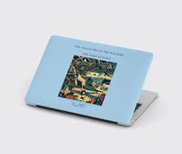 Thumbnail for VINTAGE G4269 - The Swallows In The Rafters - Designed MacBook Cases design on lightblue