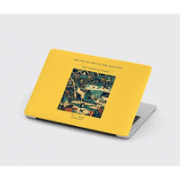 Thumbnail for VINTAGE G4269 - The Swallows In The Rafters - Designed MacBook Cases design on yellow