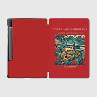 Thumbnail for VINTAGE G4270 - The Lagoon School Bus - Designed iPad & Samsung Tablet Cases design on red samsung