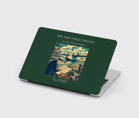 Thumbnail for VINTAGE G4272 - The Tide Table Takeoff - Designed MacBook Cases design on darkgreen