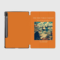 Thumbnail for VINTAGE G4272 - The Tide Table Takeoff - Designed iPad & Samsung Tablet Cases design on orange samsung