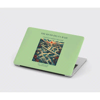Thumbnail for VINTAGE G4274 - The River Delta Maze - Designed MacBook Cases design on lightgreen