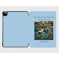 Thumbnail for VINTAGE G4275 - The Stilt Village Call - Designed iPad & Samsung Tablet Cases design on lightblue ipad