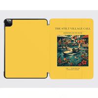 Thumbnail for VINTAGE G4275 - The Stilt Village Call - Designed iPad & Samsung Tablet Cases design on yellow ipad
