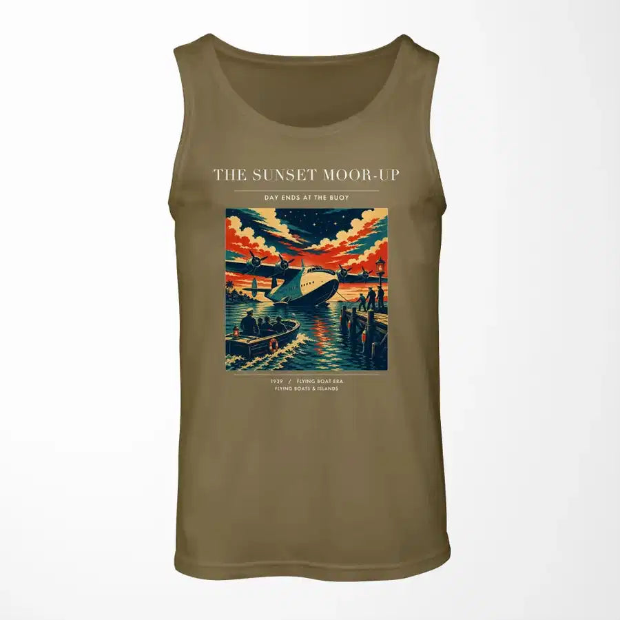 VINTAGE G4277 - The Sunset Moor-Up - Designed Tank Tops design on greenarmy
