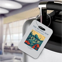 Thumbnail for VINTAGE G4282 - The Muskeg Hop - Acrylic Luggage Tags design on lightgray
