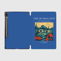 Thumbnail for VINTAGE G4282 - The Muskeg Hop - Designed iPad & Samsung Tablet Cases design on blue samsung
