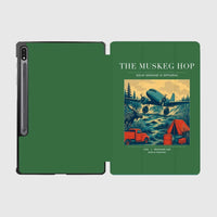 Thumbnail for VINTAGE G4282 - The Muskeg Hop - Designed iPad & Samsung Tablet Cases design on green samsung