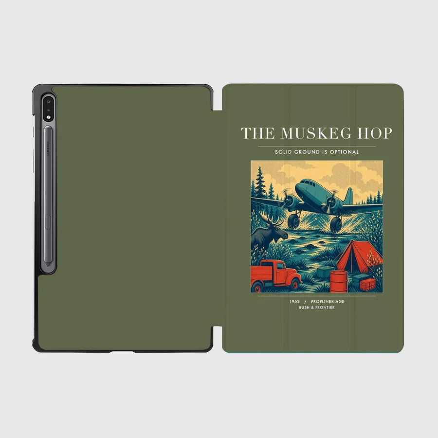 VINTAGE G4282 - The Muskeg Hop - Designed iPad & Samsung Tablet Cases design on greenarmy samsung