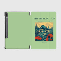 Thumbnail for VINTAGE G4282 - The Muskeg Hop - Designed iPad & Samsung Tablet Cases design on lightgreen samsung