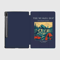 Thumbnail for VINTAGE G4282 - The Muskeg Hop - Designed iPad & Samsung Tablet Cases design on navyblue samsung