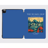 Thumbnail for VINTAGE G4282 - The Muskeg Hop - Designed iPad & Samsung Tablet Cases design on blue ipad
