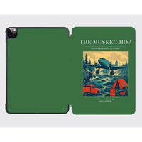 Thumbnail for VINTAGE G4282 - The Muskeg Hop - Designed iPad & Samsung Tablet Cases design on green ipad