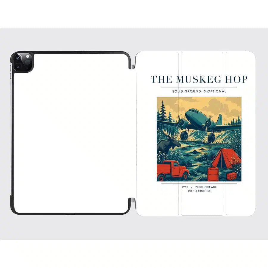 VINTAGE G4282 - The Muskeg Hop - Designed iPad & Samsung Tablet Cases design on white ipad