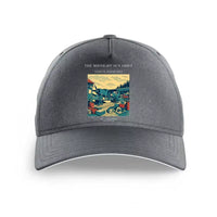Thumbnail for VINTAGE G4284 - The Midnight Sun Shift - Printed Hat design on gray