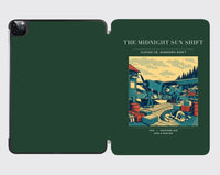 Thumbnail for VINTAGE G4284 - The Midnight Sun Shift - Designed iPad & Samsung Tablet Cases design on darkgreen ipad