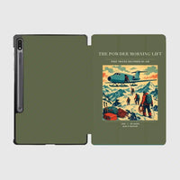 Thumbnail for VINTAGE G4287 - The Powder Morning Lift - Designed iPad & Samsung Tablet Cases design on greenarmy samsung