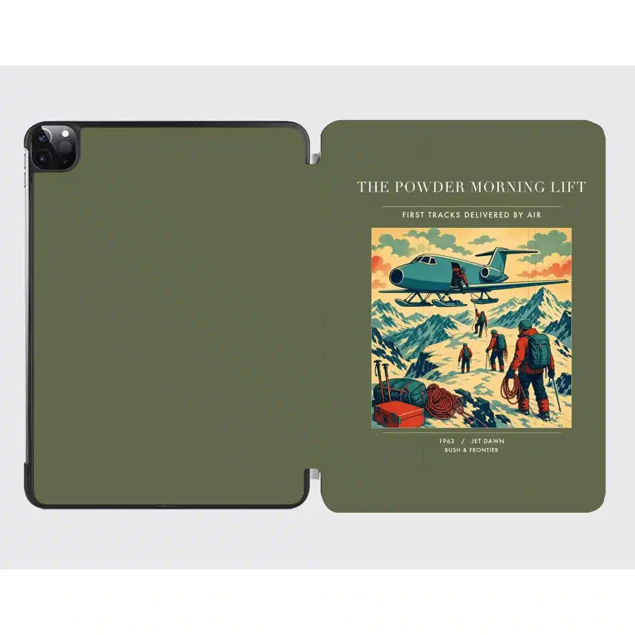 VINTAGE G4287 - The Powder Morning Lift - Designed iPad & Samsung Tablet Cases design on greenarmy ipad