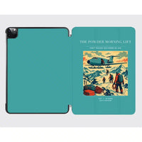 Thumbnail for VINTAGE G4287 - The Powder Morning Lift - Designed iPad & Samsung Tablet Cases design on turquoise ipad