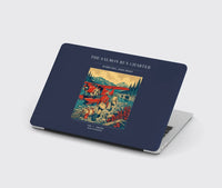 Thumbnail for VINTAGE G4289 - The Salmon Run Charter - Designed MacBook Cases design on navyblue