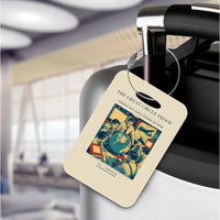 Thumbnail for VINTAGE G4292 - The Great Circle Proof - Acrylic Luggage Tags design on beige