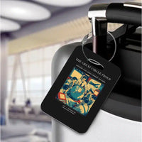 Thumbnail for VINTAGE G4292 - The Great Circle Proof - Acrylic Luggage Tags design on black