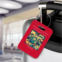 Thumbnail for VINTAGE G4292 - The Great Circle Proof - Acrylic Luggage Tags design on red