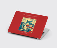 Thumbnail for VINTAGE G4295 - The High Desert Speed Trap - Designed MacBook Cases design on red