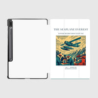 Thumbnail for VINTAGE G4296 - The Seaplane Everest - Designed iPad & Samsung Tablet Cases design on white samsung