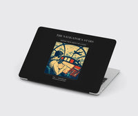 Thumbnail for VINTAGE G4297 - The Navigator's Stars - Designed MacBook Cases design on black