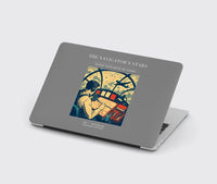 Thumbnail for VINTAGE G4297 - The Navigator's Stars - Designed MacBook Cases design on gray