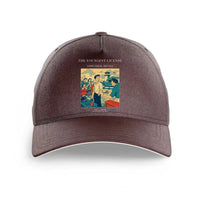 Thumbnail for VINTAGE G4298 - The Youngest License - Printed Hat design on brown