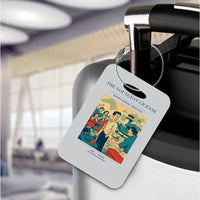 Thumbnail for VINTAGE G4298 - The Youngest License - Acrylic Luggage Tags design on lightgray