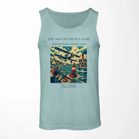Thumbnail for VINTAGE G4299 - The Around The Bay Dash - Designed Tank Tops design on lightgreen