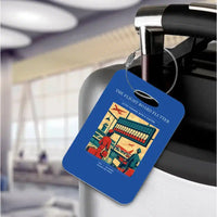 Thumbnail for VINTAGE G4302 - The Flight Board Flutter - Acrylic Luggage Tags design on blue