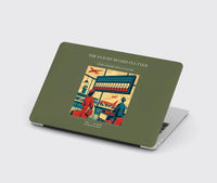 Thumbnail for VINTAGE G4302 - The Flight Board Flutter - Designed MacBook Cases design on greenarmy