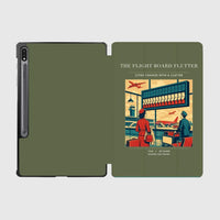 Thumbnail for VINTAGE G4302 - The Flight Board Flutter - Designed iPad & Samsung Tablet Cases design on greenarmy samsung