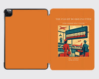 Thumbnail for VINTAGE G4302 - The Flight Board Flutter - Designed iPad & Samsung Tablet Cases design on orange ipad
