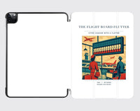 Thumbnail for VINTAGE G4302 - The Flight Board Flutter - Designed iPad & Samsung Tablet Cases design on white ipad